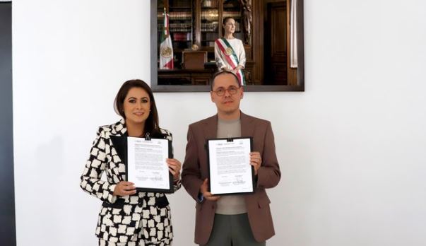 Firma de convenio entre el estado de Aguascalientes y la Agencia de Transformación Digital