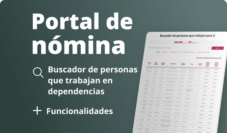 Portal de Nómina Transparente